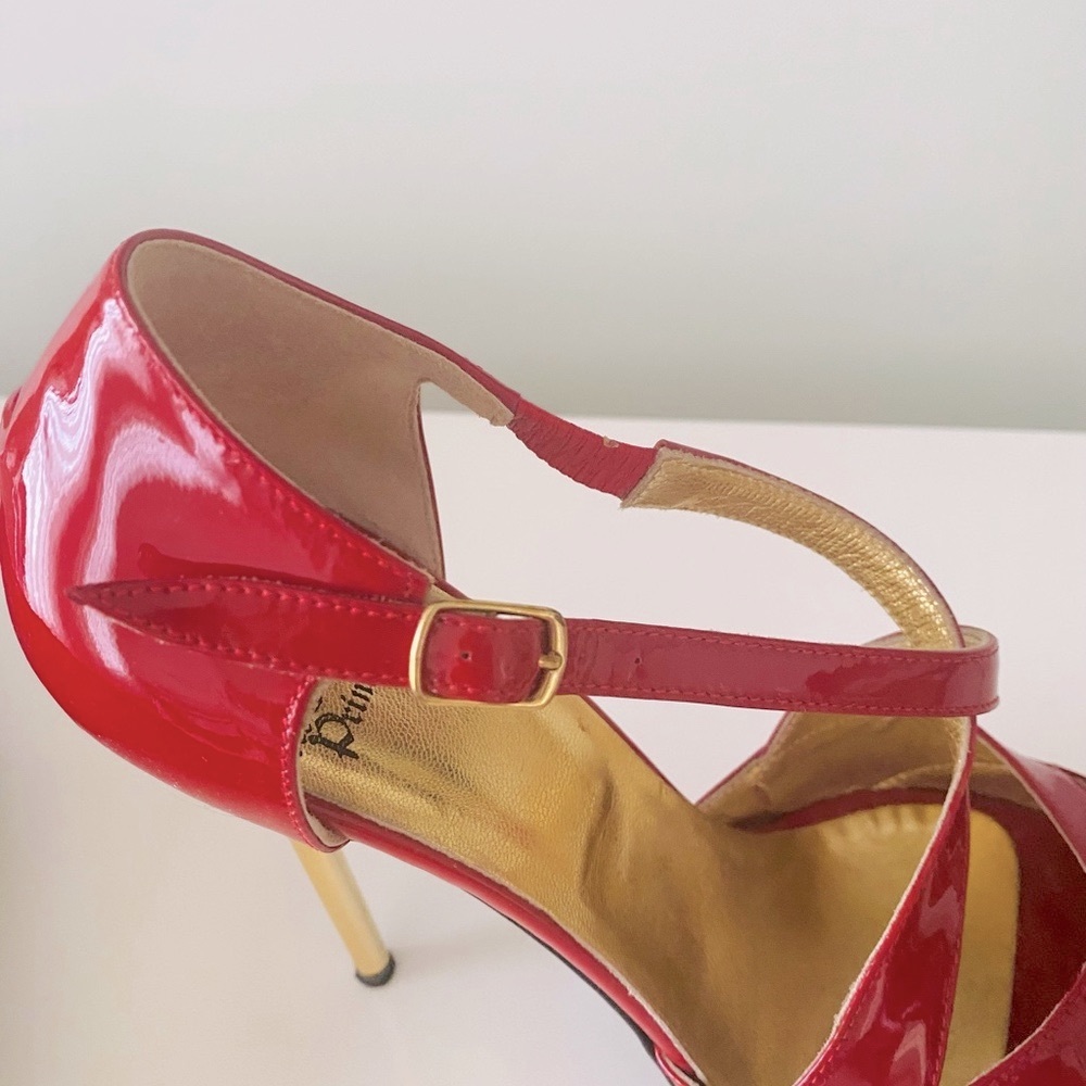 Purchased from Dolce Firma Italian leather stilettos - Picture 5 of 9